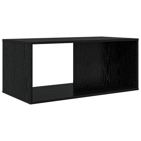 vidaXL Coffee Table Set 2 pcs Black Oak Engineered Wood