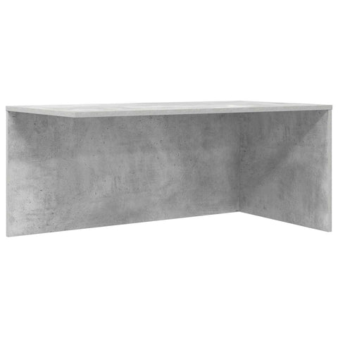 vidaXL Coffee Table Set 2 pcs Concrete Grey Engineered Wood