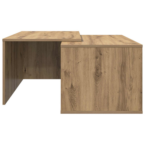 vidaXL Coffee Table Set 2 pcs Artisan Oak Engineered Wood