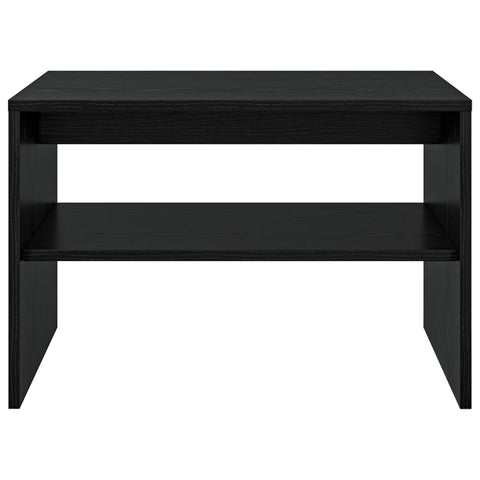 vidaXL Coffee Table Black Oak 60 x 50 x 40 cm Engineered Wood