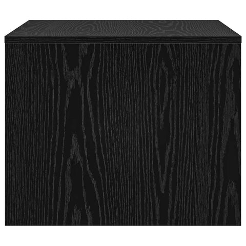 vidaXL Coffee Table Black Oak 60 x 50 x 40 cm Engineered Wood