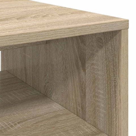 vidaXL Coffee Table Sonoma Oak 60 x 50 x 40 cm Engineered Wood
