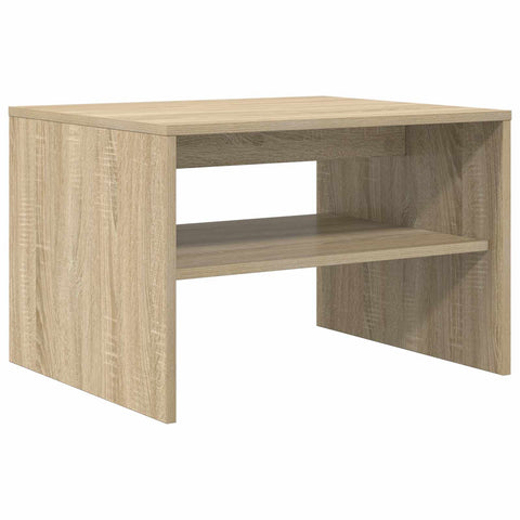 vidaXL Coffee Table Sonoma Oak 60 x 50 x 40 cm Engineered Wood