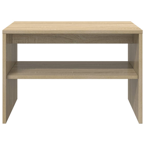 vidaXL Coffee Table Sonoma Oak 60 x 50 x 40 cm Engineered Wood