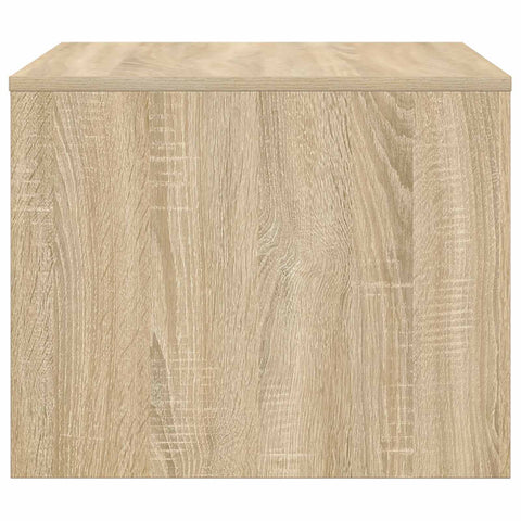 vidaXL Coffee Table Sonoma Oak 60 x 50 x 40 cm Engineered Wood