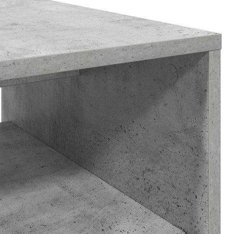 vidaXL Coffee Table Concrete Grey 60 x 50 x 40 cm Engineered Wood