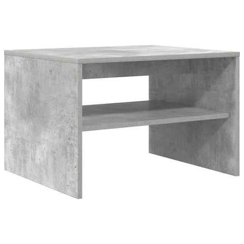 vidaXL Coffee Table Concrete Grey 60 x 50 x 40 cm Engineered Wood