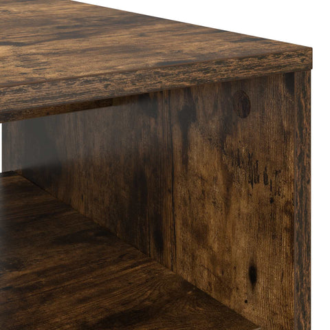 vidaXL Coffee Table Smoked Oak 60 x 50 x 40 cm Engineered Wood