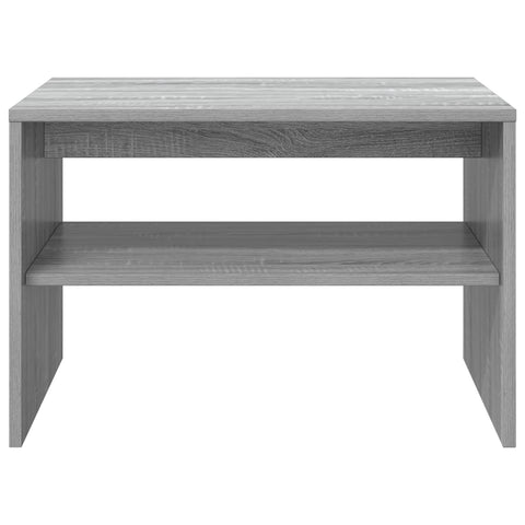 vidaXL Coffee Table Grey Sonoma 60 x 50 x 40 cm Engineered Wood