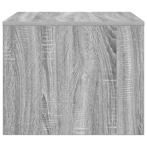 vidaXL Coffee Table Grey Sonoma 60 x 50 x 40 cm Engineered Wood
