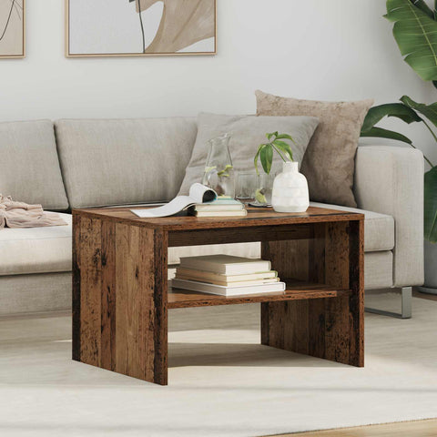 vidaXL Coffee Table Old Wood 60 x 50 x 40 cm Engineered Wood
