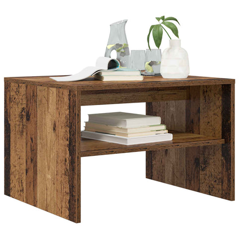 vidaXL Coffee Table Old Wood 60 x 50 x 40 cm Engineered Wood
