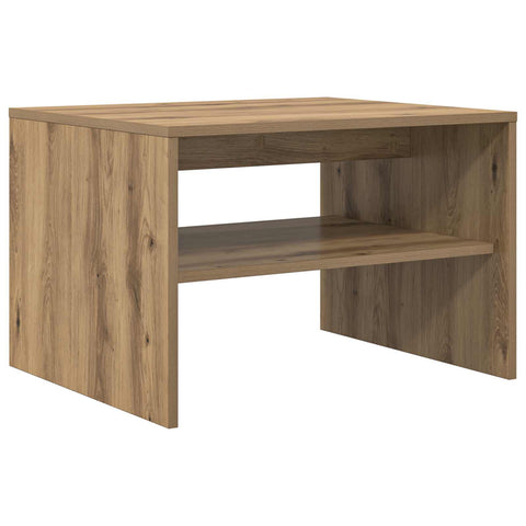 vidaXL Coffee Table Artisan Oak 60 x 50 x 40 cm Engineered Wood