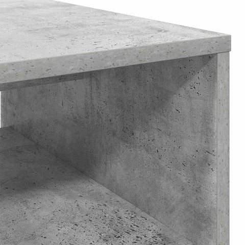 vidaXL Coffee Table Concrete Grey 80 x 50 x 40 cm Engineered Wood