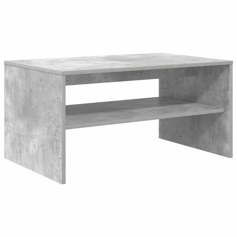 vidaXL Coffee Table Concrete Grey 80 x 50 x 40 cm Engineered Wood