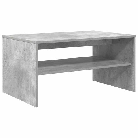 vidaXL Coffee Table Concrete Grey 80 x 50 x 40 cm Engineered Wood