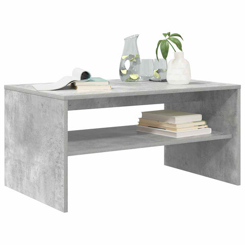 vidaXL Coffee Table Concrete Grey 80 x 50 x 40 cm Engineered Wood