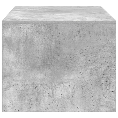vidaXL Coffee Table Concrete Grey 80 x 50 x 40 cm Engineered Wood