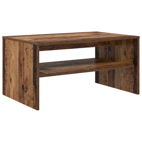 vidaXL Coffee Table Old Wood 80 x 50 x 40 cm Engineered Wood
