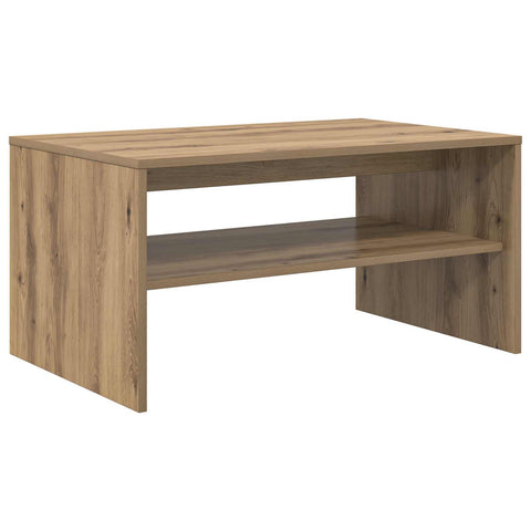vidaXL Coffee Table Artisan Oak 80 x 50 x 40 cm Engineered Wood