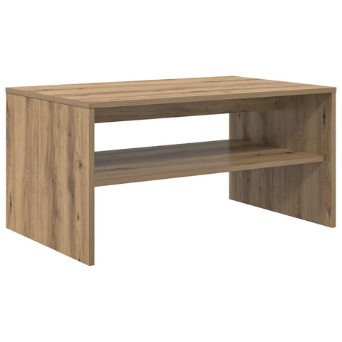 vidaXL Coffee Table Artisan Oak 80 x 50 x 40 cm Engineered Wood