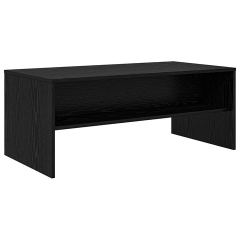 vidaXL Coffee Table Black Oak 100 x 50 x 40 cm Engineered Wood