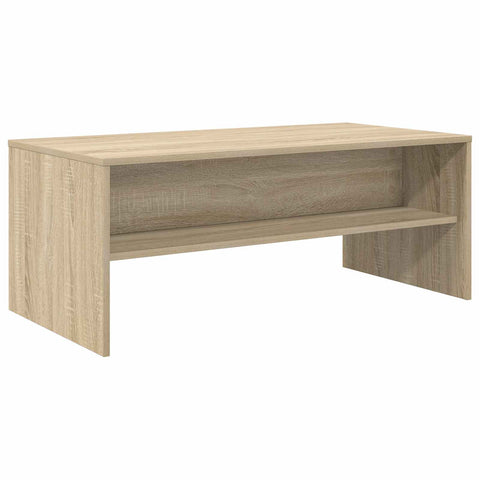 vidaXL Coffee Table Sonoma Oak 100 x 50 x 40 cm Engineered Wood