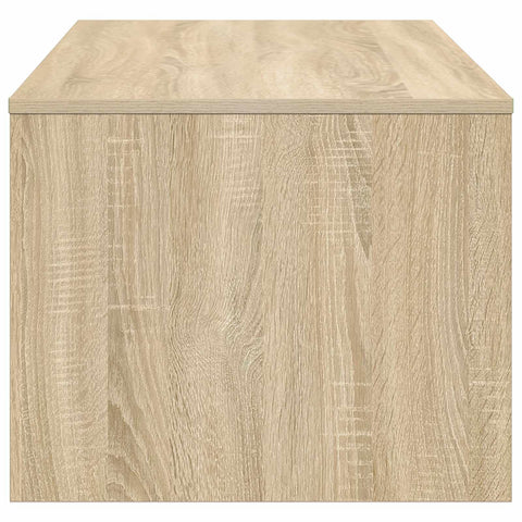 vidaXL Coffee Table Sonoma Oak 100 x 50 x 40 cm Engineered Wood