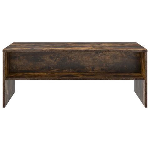 vidaXL Coffee Table Smoked Oak 100 x 50 x 40 cm Engineered Wood