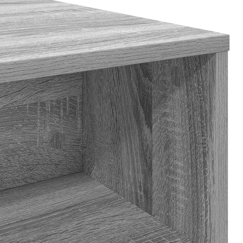 vidaXL Coffee Table Grey Sonoma 100 x 50 x 40 cm Engineered Wood