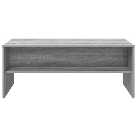 vidaXL Coffee Table Grey Sonoma 100 x 50 x 40 cm Engineered Wood