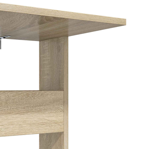 vidaXL Side Table Sonoma Oak 40 x 35 x 60.5 cm Engineered Wood