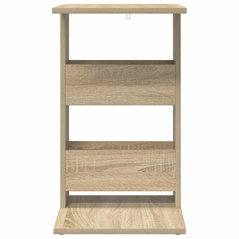 vidaXL Side Table Sonoma Oak 40 x 35 x 60.5 cm Engineered Wood
