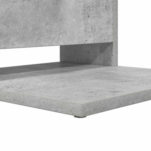 vidaXL Side Table Concrete Grey 40 x 35 x 60.5 cm Engineered Wood