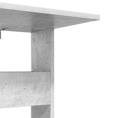 vidaXL Side Table Concrete Grey 40 x 35 x 60.5 cm Engineered Wood