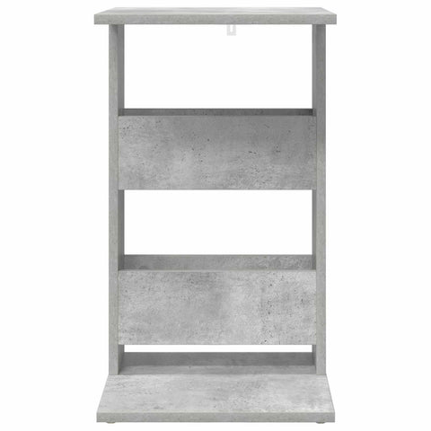 vidaXL Side Table Concrete Grey 40 x 35 x 60.5 cm Engineered Wood