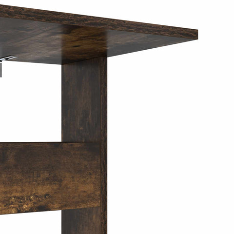 vidaXL Side Table Smoked Oak 40 x 35 x 60.5 cm Engineered Wood