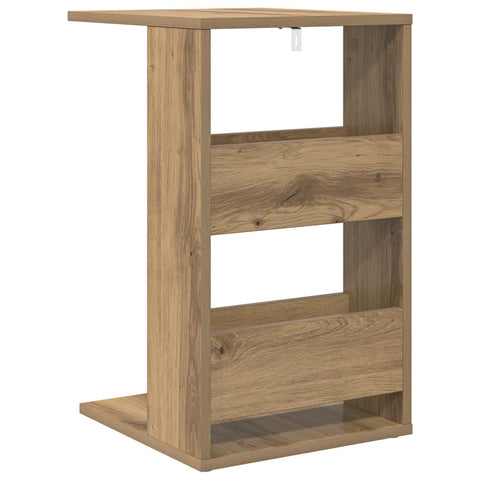 vidaXL Side Table Artisan Oak 40 x 35 x 60.5 cm Engineered Wood