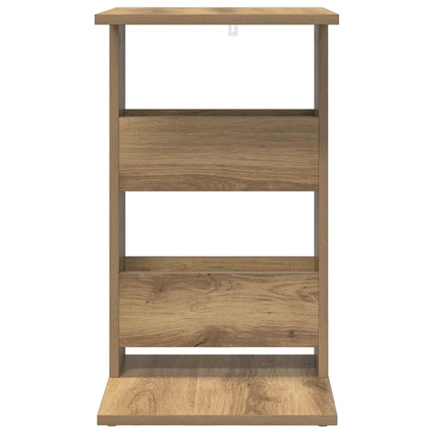 vidaXL Side Table Artisan Oak 40 x 35 x 60.5 cm Engineered Wood