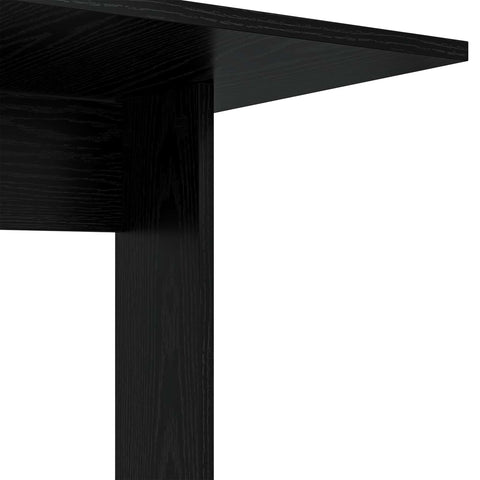 vidaXL Side Table Black Oak 45 x 40 x 62.5 cm Engineered Wood