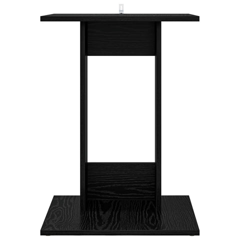 vidaXL Side Table Black Oak 45 x 40 x 62.5 cm Engineered Wood