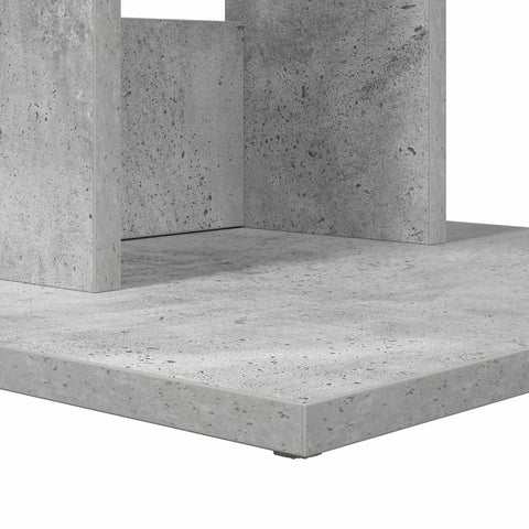 vidaXL Side Table Concrete Grey 45 x 40 x 62.5 cm Engineered Wood