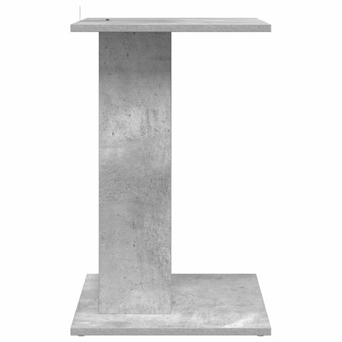 vidaXL Side Table Concrete Grey 45 x 40 x 62.5 cm Engineered Wood