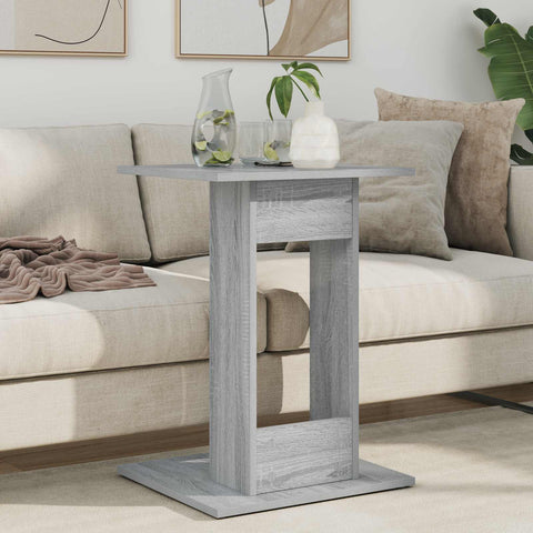 vidaXL Side Table Grey Sonoma 45 x 40 x 62.5 cm Engineered Wood