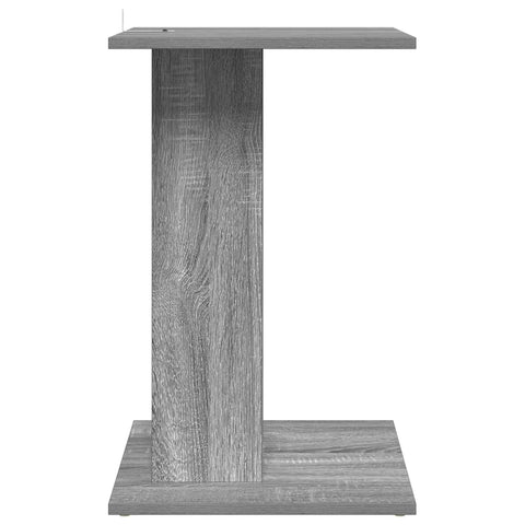 vidaXL Side Table Grey Sonoma 45 x 40 x 62.5 cm Engineered Wood