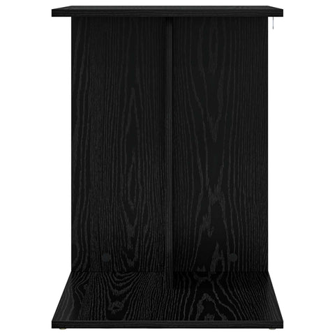 vidaXL Side Table Black Oak 45 x 40 x 62.5 cm Engineered Wood