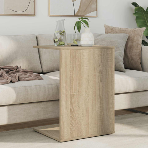 vidaXL Side Table Sonoma Oak 45 x 40 x 62.5 cm Engineered Wood
