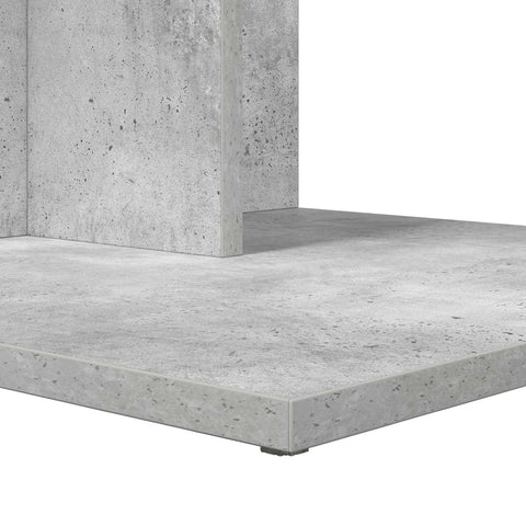 vidaXL Side Table Concrete Grey 45 x 40 x 62.5 cm Engineered Wood