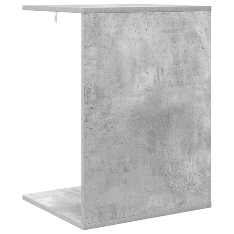 vidaXL Side Table Concrete Grey 45 x 40 x 62.5 cm Engineered Wood