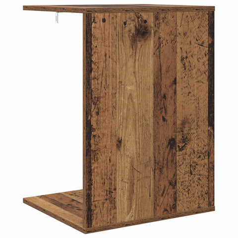vidaXL Side Table Old Wood 45 x 40 x 62.5 cm Engineered Wood